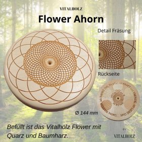 Vitalholz Flower Ahorn Zusammenstellung