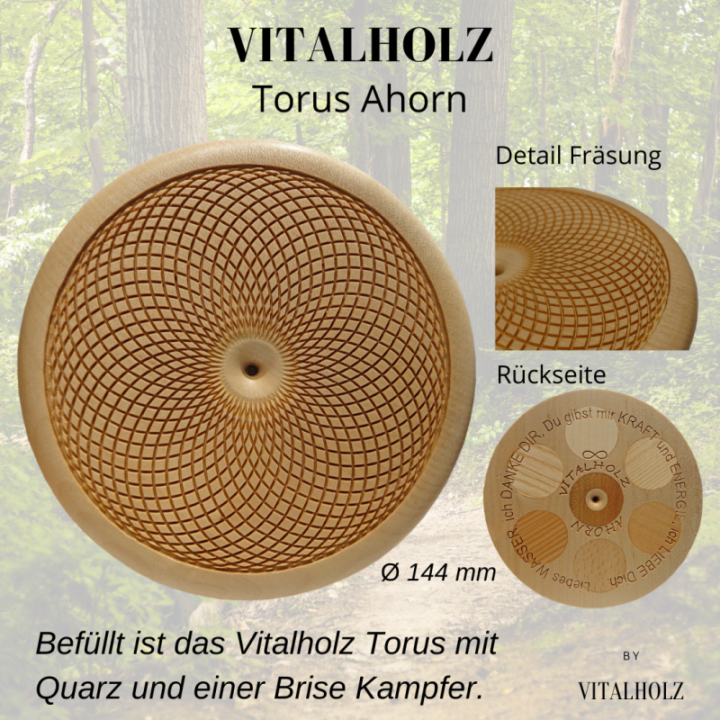 Vitalholz Torus Ahorn